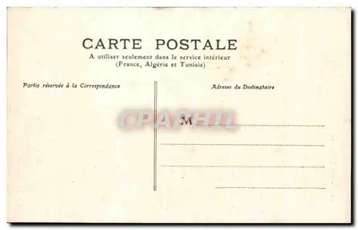 Absydę kościoła w RIOUX (Charente Inférieure) — Kościoły Charentes — G.N. Pap. J. Prévost, wyd. Saintes — Rewers