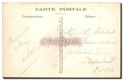 Clécy (Calvados) — Skaliste wybrzeże Cambronerie — Wydawnictwo E. Jardin — Rewers