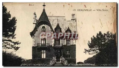 Deauville — Villa Sonia — A. Bustry, éditeur