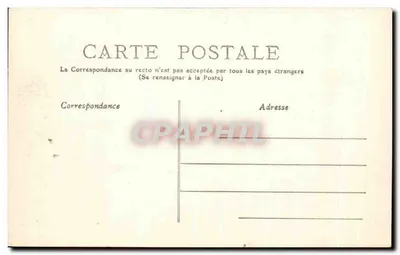 Royan — Une forte marée à la Grande Conche — Édition des Nouvelles Galeries — Verso