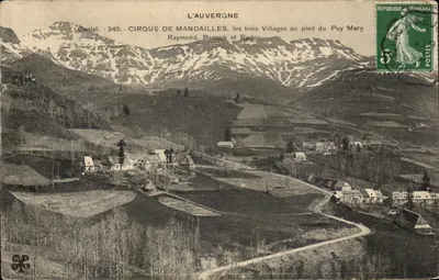 Cirque de Mandaillles, os três vilarejos aos pés do Puy Mary — Cantal, n°345 — editor L'Auvergne