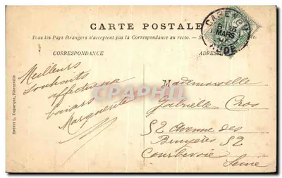 Piazza Gambetta — La Fontana della Giarrettiera — Lib. T. Anaba, 36 — Verso