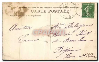 Quillan — Vista Geral — Bonzo, livraria, Quillan — Verso