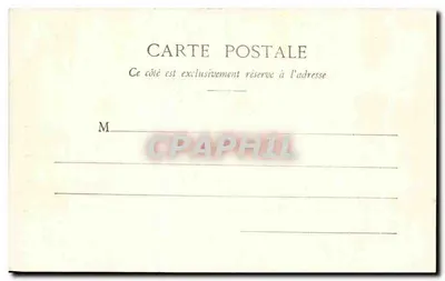 Grenoble - Fontaine do Leão, por Sappey — Cliché A.V., editor L. Pons, n°373 — Verso