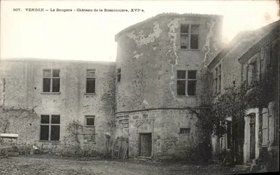 Vendée - Le Boupère - Castelo da Bossonnière, século XVI
