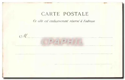 Saint-Hilaire-de-Mortagne — Velho castelo de Burguet — Livraria Pétrey, Mortagne — Verso