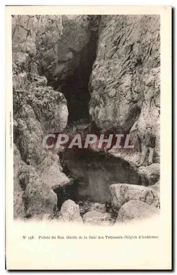 Ponta do Raz - Gruta da Baía dos Falecidos (Região de Audierne) — Coleção VILLABIA, Quimper, N° 158