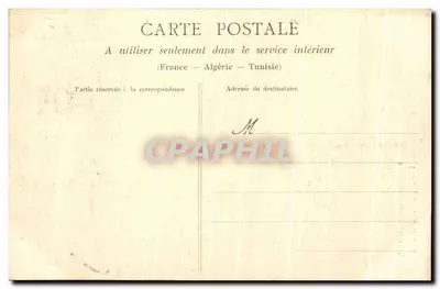 Blain (Loire-Inférieure) — Vista interior da Torre do Castelo (século XIV) — Hélisophe Dugau, Nantes, n° 202 — Verso