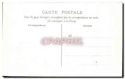 Charron (Charente-Inférieure) — L'esterno del castello del Rinascimento (1596) convertito successivamente in convento — A. Bonnoud, editore La Rochelle — Verso