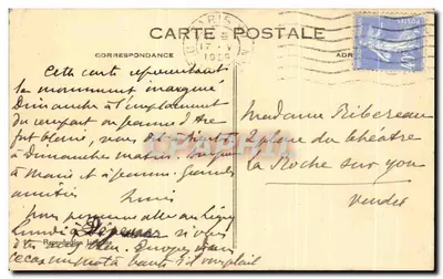 Joana d'Arc ferida — O 5º Centenário 'Joana d'Arc Anjo da Paz' — por Maxime Real del Sarte — Verso