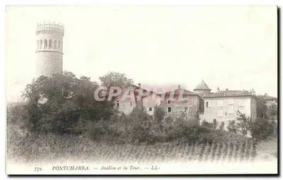 Pontcharra — Avallon e a Torre — LL-779 — L'Imprimerie Nouvelle Photographique, Paris