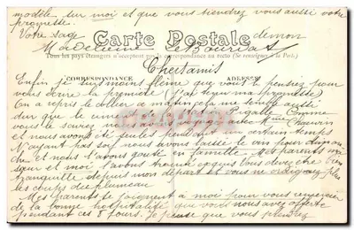 Zamek Drżący nad Mostem św. Martyna — zwana Domem Cadet-Roussel — Rennes — wydawca E. Mary-Roussel, nr 1014 — Rewers