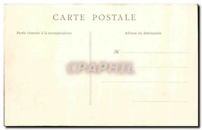 Lyon — Hotel de Ville, praça da Comédia — B. F., PARIS, n° 740 — Verso