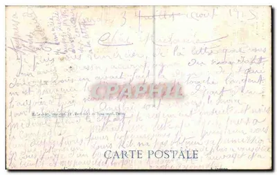 Troyes — Żelazna brama — dzieło Pierre'a Sadi — Rewers