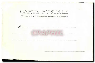 Biarritz — Os Rochos — Coleção A. Rapin — Verso