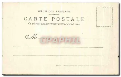 Bordeaux, place Richelieu — Estátua de Carnot erguida por uma subscrição da Petite Gironde — Gournoudhou, imp.-edit., Bordeaux — Verso