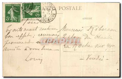 Marseille - Przecinek Allées de Meilhan i Capucines - EL. - N°14 — Rewers
