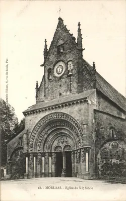 Morlaàs - Igreja do século XI — Librairie Fithaut, 6, rue St-Louis, Pau, n°18