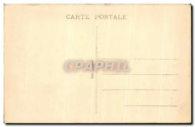 Pitoreska Auvernia — Kościół (strona absydy) i bulwar G. Clemenceau — 3020 — LA BOURBOULE — Rewers