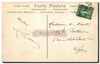 Clermont-Ferrand — Ogólny widok z Montjuzet — wydawca anonimowy, nr 250 — Rewers