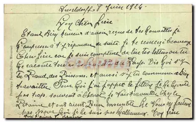 Dusseldorf — O Círculo dos Suboficiais — editor desconhecido, número de série não visível — Verso