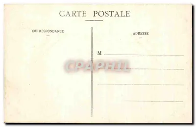 Voo de gaivotas sobre a enseada dos SABLES-D'OLONNE — Coleção Lucien Amiaud, n° 4414 — Verso