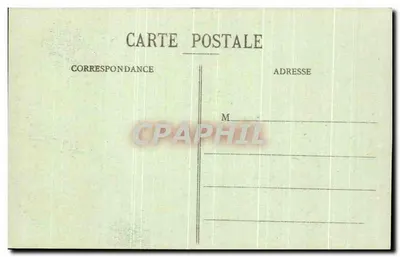 Mulher em traje tradicional — descansando sobre rochedos — Coleção Lucien Amlaud, Les Sables-d'Olonne, N° 8097 — Verso