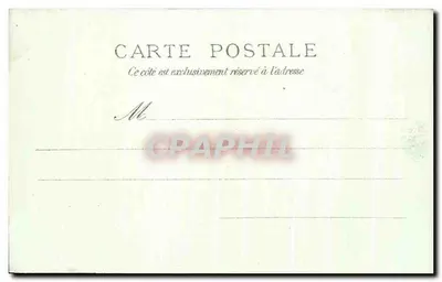 BREST - De Poort van het Kasteel — Collectie VILLARD, n° 382 — Achterkant
