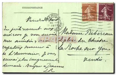 Nanterre — O Poço de Santa Geneviève — editor Paris, n°8 — Verso