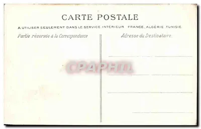 Réaumur — Zamek pana de Fontaines — Wydawca Lélie Poupin, Mortagne — Rewers