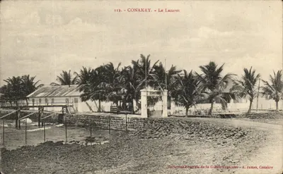 Conakry - O Lazaret — Coleção Geral da Guiné Francesa, n°112, editada por A. James