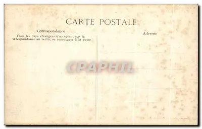 África Ocidental - Sudoeste - Dienné - Moradia de um Notável — Coleção Geral Fonzier, Dakar, n° 407 — Verso