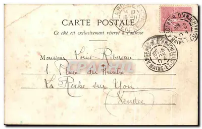 Angers - Uniwersytet Katolicki - G. I. D. de Nantes — Rewers