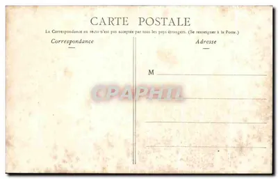Menomblet — O Castelo da Fauconnière — Coleção A. Relin, n° 01507 — Verso