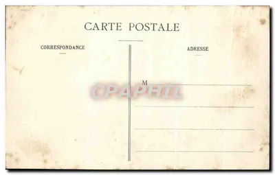Sigournais - Il Castello di Launay — Collezione A. Robin, Fontaine - N° 01725 — Verso