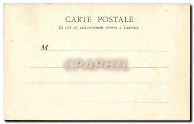 Blois — Castelo — Fachada Louis XII — B. E., Paris — Verso