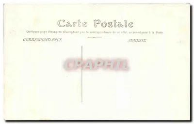 NANTES — Estátua de Villebois Mareuil — Grand Bazar e Nouvelles Galeries — Verso
