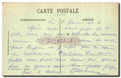 Troyes - Panorama pris de la Cathédrale (côté Sud) — L. Maitre, Troyes, n°26 — Verso