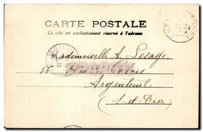 BAR-sur-SEINE — Capela de Nossa Senhora — Fototipia Châtel-Thierry, n°6 — Verso
