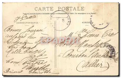 Capendu — Ruínas da Velha Igreja — Chiché A. Bés - M. Garot, editor — Verso