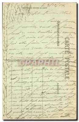 Castelo de Maucréux — Arredores de Villers-Cotterêts - Faverolles (Aisne) — Riese, lib.-édit, em Villers-Cotterêts — Verso