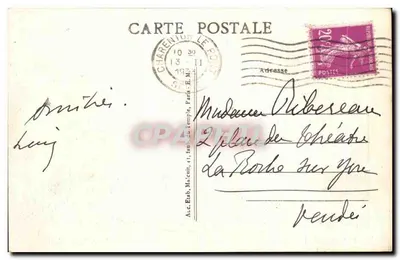 Las VINCENNES — Trasa Batteries — Wodospady i Drewniany Most — E.M. nr 1019 — Rewers