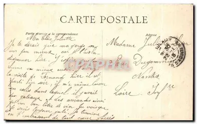 Bordeaux — Catedral de São André e Torre Pey-Berland — C.B. n°114 — Verso