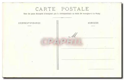 Les Charmettes — Salão de J.-J. Rousseau — Editor C.R. n°583 — Verso
