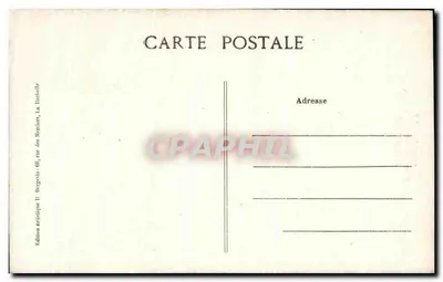 Porta da Abadia de Soubise — Soubise — Edição artística H. Bergéot, La Rochelle — Verso