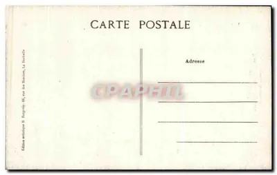 Porta da Anne Saigneurière — Soubise — Edição artística R. Burgovin — Verso