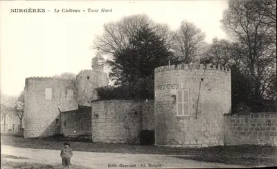 Surgères - O Castelo - Torre Norte — Editor Gravelat, Cl. Malpot