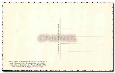 पोर्ट-द'एनवॉक्स के रास्ता — सेंट-जेम्स के रास्ता — एडिटर आर. बर्गेरिन, संख्या 4027 — पीछे