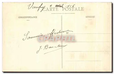 Vaufrey en de Keten van Lomont — Dal van de Doubs — Cliché Mutthex, Uitgave Fierobe — Achterkant