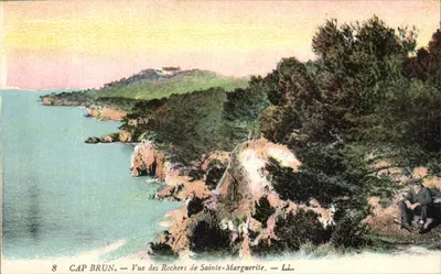 Cap Brun — Vista dos Rochos de Sainte-Marguerite — LL. — n°8